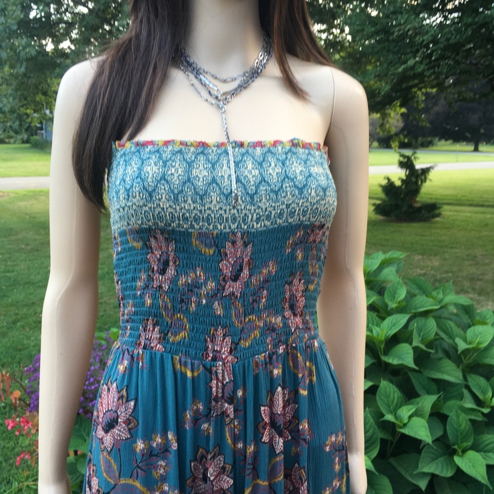 Sale SMOCK TOP with WIDE LEG JUMPSUIT - Picture 7 of 8